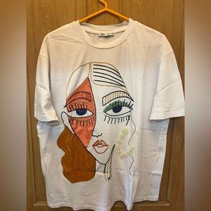 Zara Face Tee